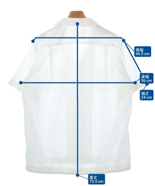 sacai（サカイ）カジュアルシャツ 白 サイズ:1(S位) メンズ/2200619470029