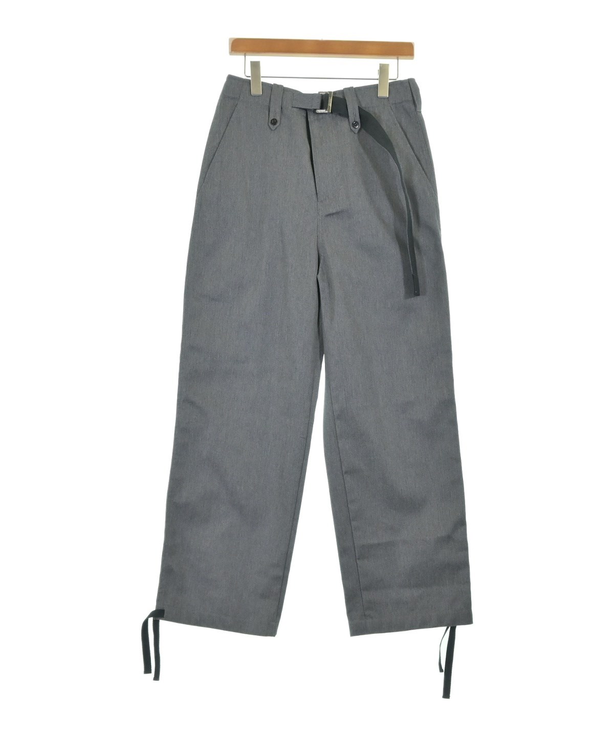 sacai ショーツスラックス グレー 1 sacai（サカイ）チノパン グレー サイズ:1(S位) メンズ