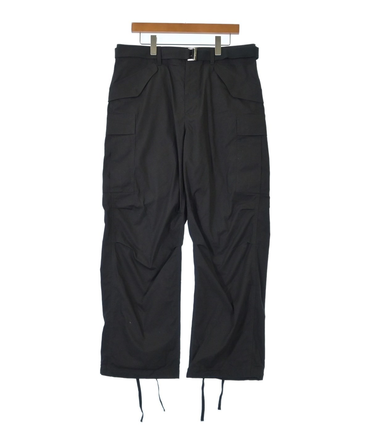 sacai（サカイ）カーゴパンツ 黒 サイズ:4(XL位) メンズ