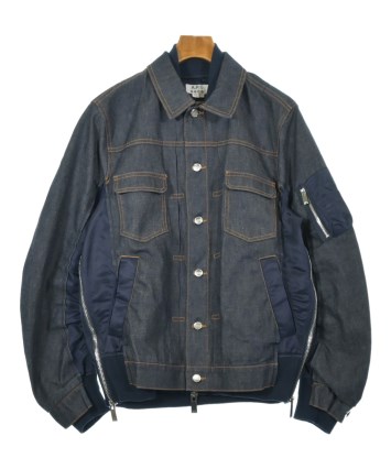 Sacai デニムジャケット sacai（サカイ）デニムジャケット 紺 サイズ:S メンズ