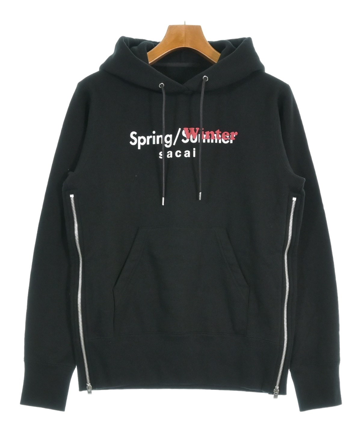 sacai（サカイ）スウェット 黒 サイズ:2(M位) メンズ/2200566623059