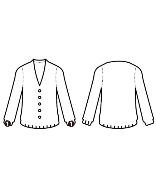 sacai（サカイ）カーディガン グレー サイズ:1(S位) メンズ/2200569388023