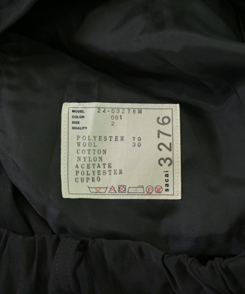 sacai（サカイ）その他 黒 サイズ:2(M位) メンズ/2200669020083