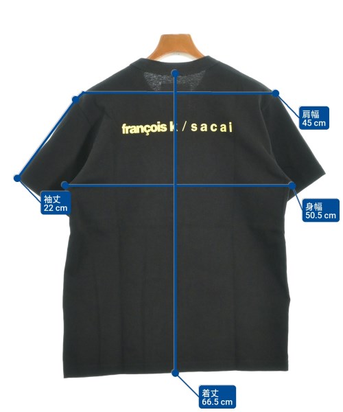 sacai（サカイ）Tシャツ・カットソー 黒 サイズ:2(M位) メンズ/2200673140029