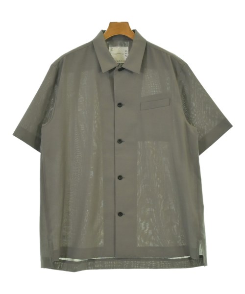 sacai(サカイ)カジュアルシャツ グレー サイズ:3(L位)/2200673474087