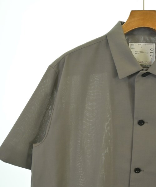 sacai（サカイ）カジュアルシャツ グレー サイズ:3(L位) メンズ/2200673474087