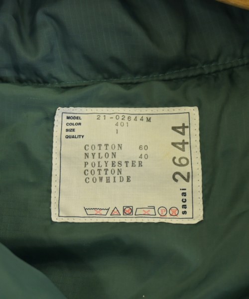 sacai（サカイ）ダウンジャケット/ダウンベスト 青 サイズ:1(S位) メンズ/2200652346015