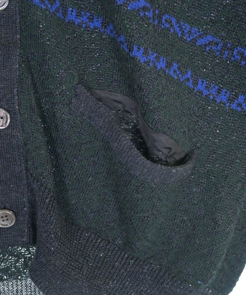 sacai（サカイ）カーディガン 緑 サイズ:3(L位) メンズ/2200673567123