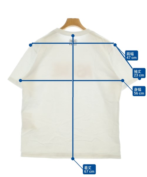 sacai（サカイ）Tシャツ・カットソー 白 サイズ:4(XL位) メンズ/2200673938084