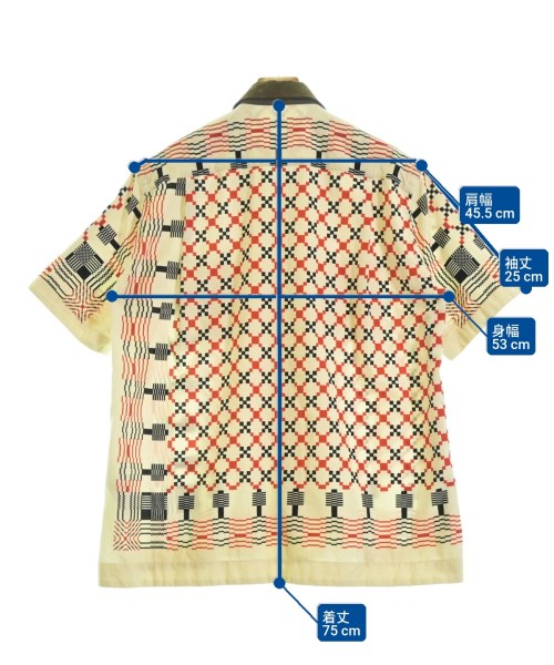 sacai（サカイ）カジュアルシャツ 白 サイズ:2(M位) メンズ/2200674301030