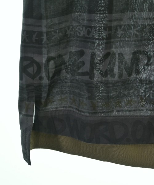 sacai（サカイ）カジュアルシャツ グレー サイズ:4(XL位) メンズ/2200675472142