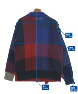 sacai（サカイ）カーディガン 青 サイズ:2(M位) メンズ/2200670423019