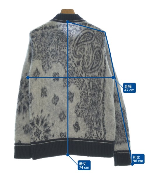 sacai（サカイ）カーディガン 白 サイズ:1(S位) メンズ/2200670423026