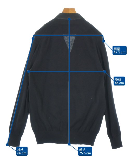 sacai（サカイ）カーディガン 黒 サイズ:1(S位) メンズ/2200674721142