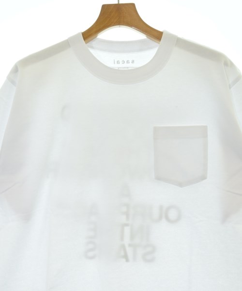 sacai（サカイ）Tシャツ・カットソー 白 サイズ:4(XL位) メンズ/2200677236049