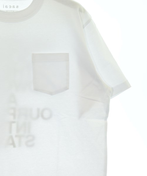 sacai（サカイ）Tシャツ・カットソー 白 サイズ:4(XL位) メンズ/2200677236049