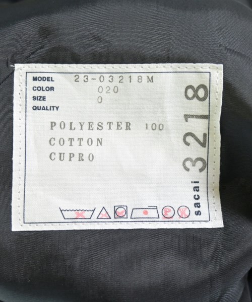 sacai（サカイ）その他 紺 サイズ:0(XS位) メンズ/2200677749044