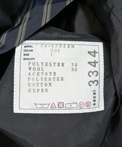 sacai（サカイ）ショートパンツ 紺 サイズ:1(S位) メンズ/2200677826059