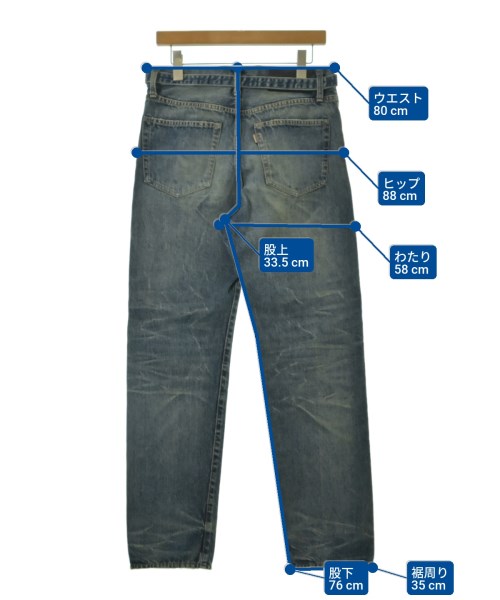 sacai（サカイ）デニムパンツ 青 サイズ:2(M位) メンズ/2200677979199