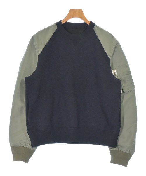 sacai(サカイ)スウェット 紺 サイズ:1(S位)/2200678017012