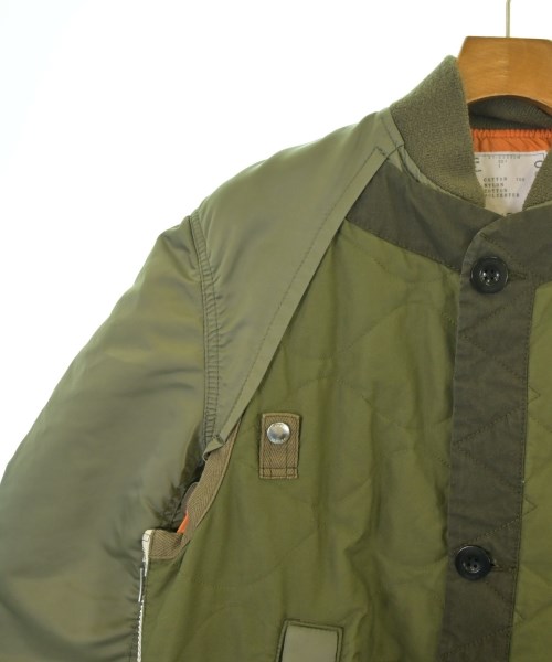 sacai（サカイ）ミリタリーブルゾン カーキ サイズ:1(S位) メンズ/2200678560013