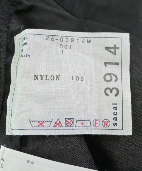 sacai（サカイ）その他 黒 サイズ:1(S位) メンズ/2200678736029