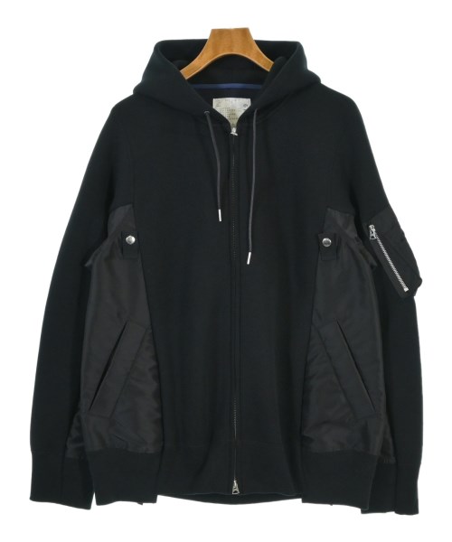 sacai(サカイ)パーカー 黒 サイズ:3(L位)/2200670650309