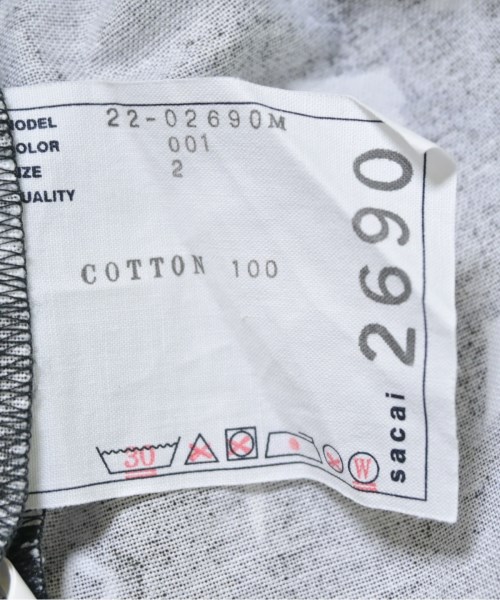 sacai（サカイ）カジュアルシャツ グレー サイズ:2(M位) メンズ/2200675447010