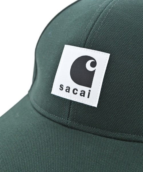 sacai（サカイ）キャップ 緑 サイズ:- メンズ/2200679684244