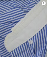 sacai（サカイ）カジュアルシャツ 青 サイズ:1(S位) メンズ/2200678853030