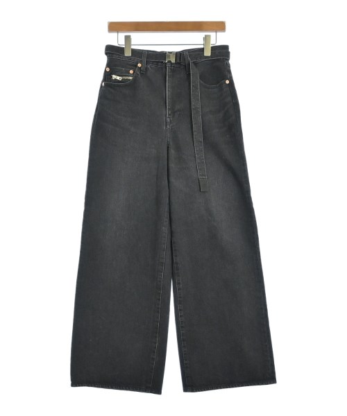 sacai(サカイ)デニムパンツ 黒 サイズ:1(S位)/2200680048011