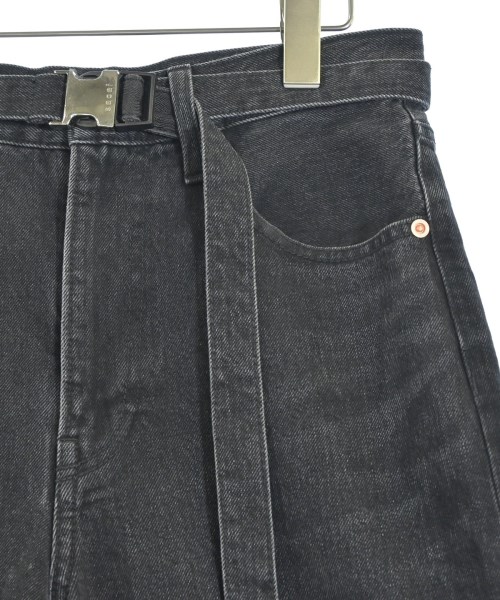 sacai（サカイ）デニムパンツ 黒 サイズ:1(S位) メンズ/2200680048011