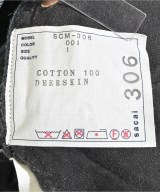 sacai（サカイ）デニムパンツ 黒 サイズ:1(S位) メンズ/2200680048011