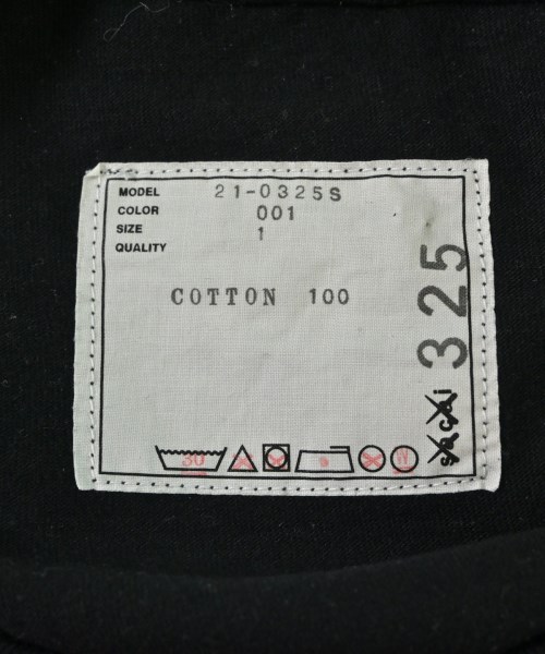 sacai（サカイ）Tシャツ・カットソー 黒 サイズ:1(S位) メンズ/2200680196033