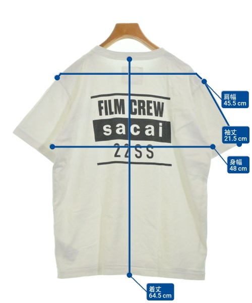 sacai（サカイ）Tシャツ・カットソー 白 サイズ:3(L位) メンズ/2200680784230