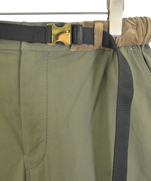 sacai（サカイ）クロップドパンツ カーキ サイズ:1(S位) メンズ/2200677533063