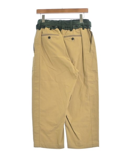 sacai（サカイ）クロップドパンツ ベージュ サイズ:1(S位) メンズ/2200677533094