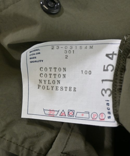 sacai（サカイ）その他 カーキ サイズ:2(M位) メンズ/2200681126022