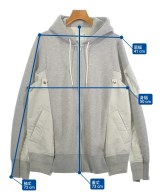 sacai（サカイ）パーカー グレー サイズ:2(M位) メンズ/2200681126046