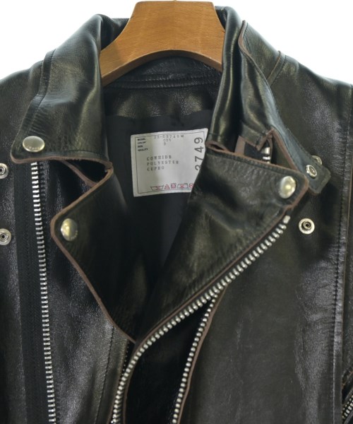 sacai（サカイ）ライダース 黒 サイズ:3(L位) メンズ/2200681279018