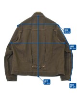 sacai（サカイ）デニムジャケット 茶 サイズ:3(L位) メンズ/2200681279032