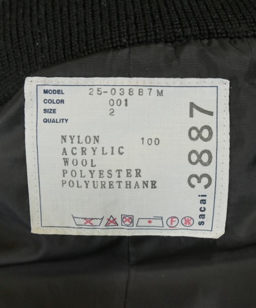 sacai（サカイ）その他 黒 サイズ:2(M位) メンズ/2200681279049