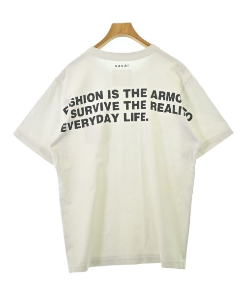sacai（サカイ）Tシャツ・カットソー 白 サイズ:4(XL位) メンズ/2200681279124