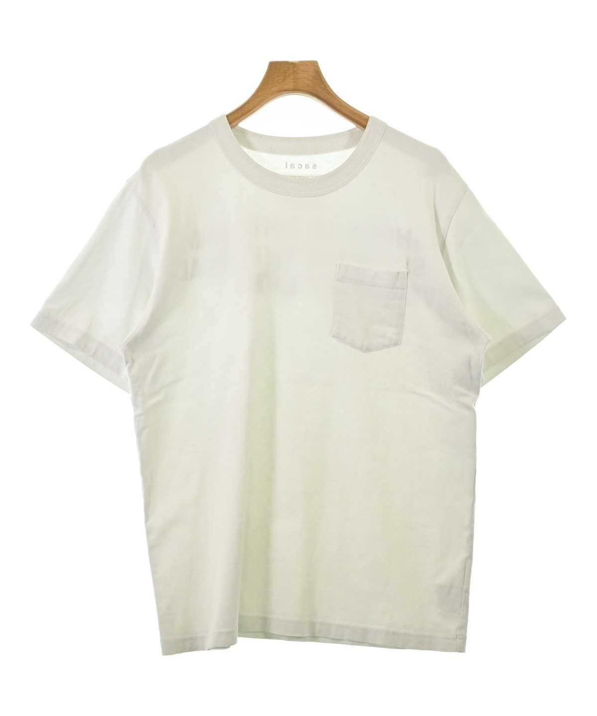sacai（サカイ）Tシャツ・カットソー 白 サイズ:4(XL位) メンズ