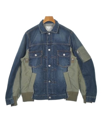 sacai（サカイ）デニムジャケット 紺 サイズ:1(S位) メンズ