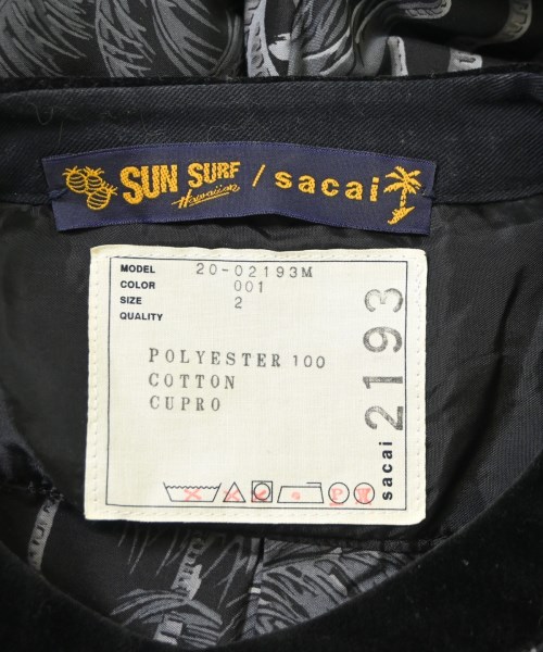sacai（サカイ）カジュアルシャツ 黒 サイズ:2(M位) メンズ/2200689909023