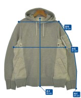 sacai（サカイ）パーカー グレー サイズ:2(M位) メンズ/2200686967071
