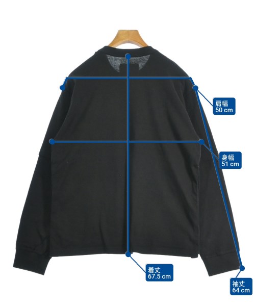 sacai（サカイ）Tシャツ・カットソー 黒 サイズ:1(S位) メンズ/2200693883142