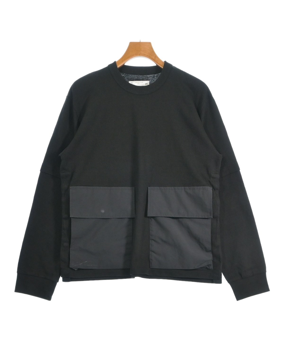 sacai サカイ カジュアルシャツ 1(S位) 黒(ドット) sacai（サカイ）Tシャツ・カットソー 黒 サイズ:1(S位) メンズ
