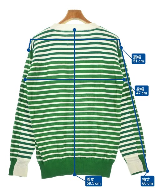 sacai（サカイ）ニット・セーター 緑 サイズ:2(M位) メンズ